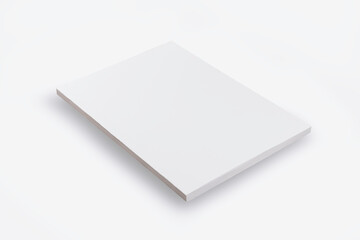Blank book ,magazine, brochure ,cover  on white