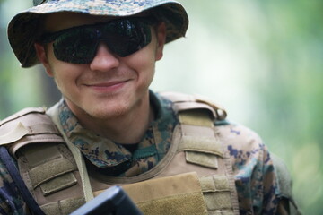 soldier portrait