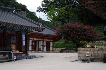 Fototapeta premium South Korea Oarsa Buddhist Temple