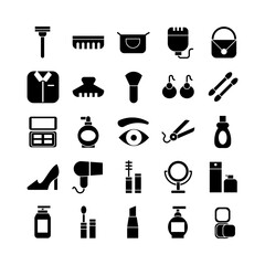 Adventure icon set vector solid for website, mobile app, presentation, social media. Suitable for user interface and user experience.