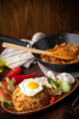 pan fried nasi goreng image
