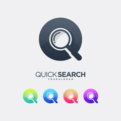 search quick magnifying data information