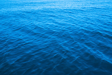 Beautiful ripply sea water surface as background