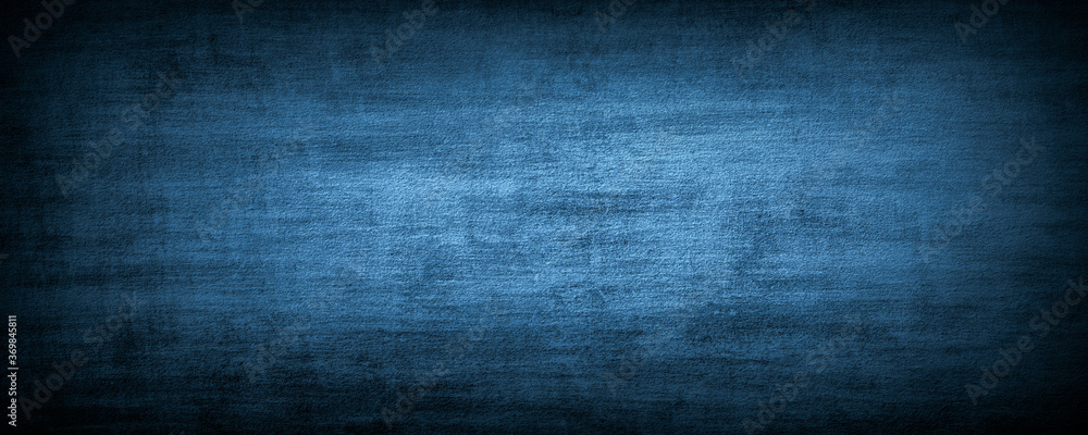 Aufkleber abstract blue color background with scratched, modern background concrete with rough texture, chalkb