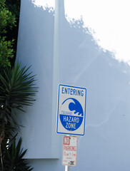 Tsunami Warning Sign