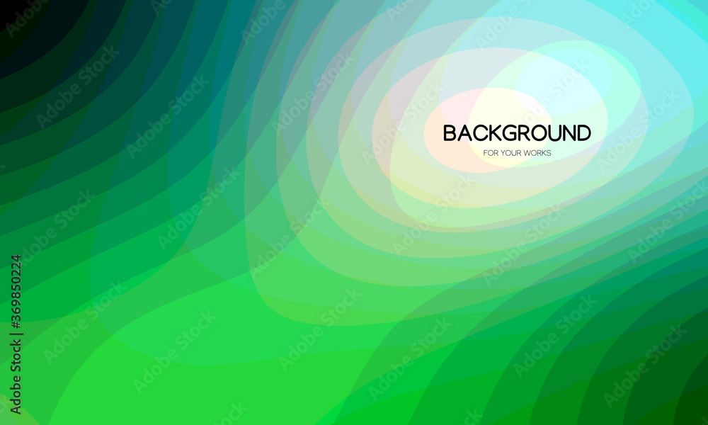 Aufkleber dynamic trendy simple fluid color abstract background with line effects. vector illustration for wal