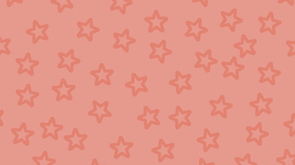 Star Seamless pattern background with pink pastel