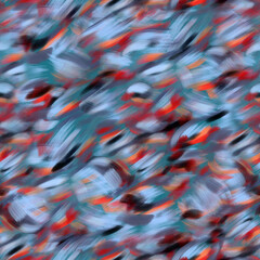 Obraz na płótnie Canvas Seamless pattern. Oil on canvas texture. abstract background. brushstrokes