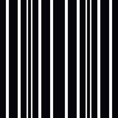 barcode stripe seamless repeat pattern in next-level black and white