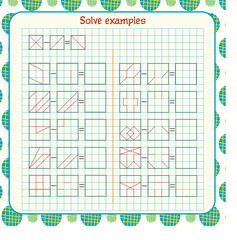 Logic exercises for children.