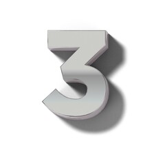 リアルなシルバー製のブロックの文字