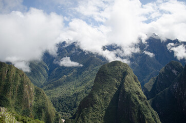 Naklejka premium machu picchu peru