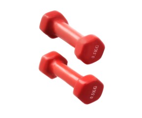 500 Grams Red Fitness Hand Dumbbells