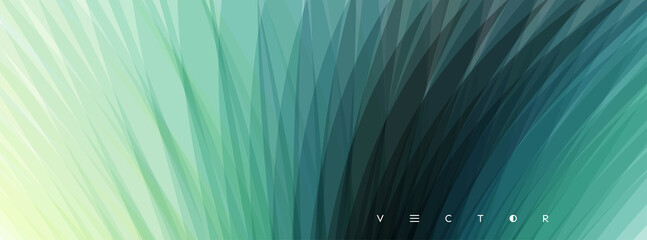 Fresh grass. Herbal growth overlay. Abstract background with dynamic effect. Mobile screen. Ecological vector illustration.