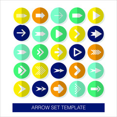 	
Arrows set icons. Arrow icon. Arrow vector collection. Arrow. Cursor. Modern simple arrows. Vector illustration