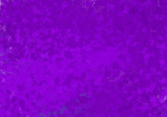 Fondo de pared pintado de manchas morado.