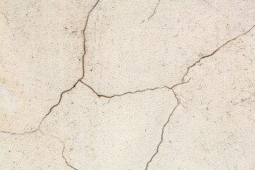 Obraz premium Abstract concrete, weathered with cracks and scratches. Landscape style. Great background or texture.