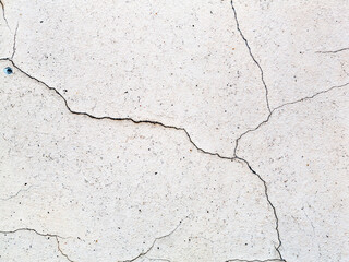 Obraz premium Abstract concrete, weathered with cracks and scratches. Landscape style. Great background or texture.