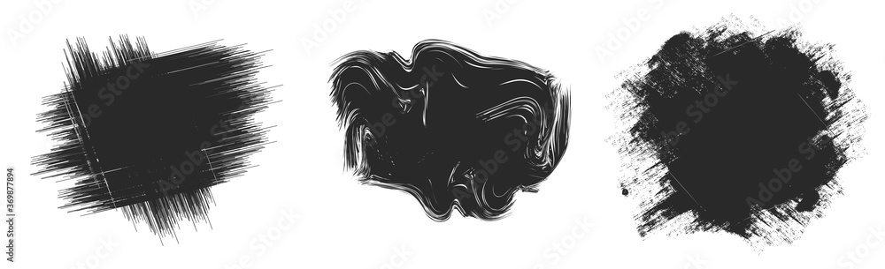Poster grunge paint splash shape and crayon chalk ink texture element design background for copy space text