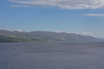 Fototapeta na wymiar The Loch Ness in Highlands, Scotland.