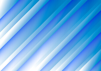 Obraz premium 3d blue sky striped abstract background, monotone wallpaper, template for website cover poster banner brochure and more