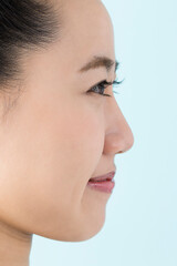 Obraz premium 女性の横顔