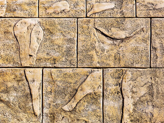 Abstract decorative wall of natural stone for any of your project. Great background or texture.