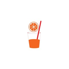Drink of glass vector