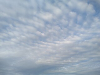 blue sky with clouds