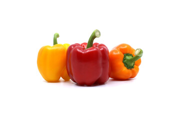 red yellow peppers