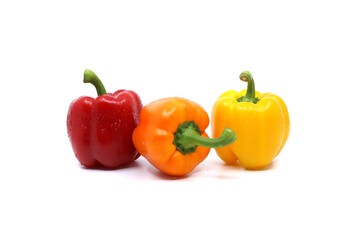 red and yellow peppers