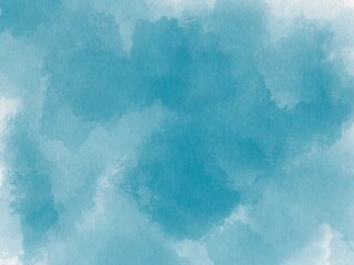 Blue - abstract watercolor background