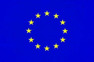Illustration image of european union - 3D rendering