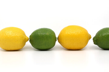 lime and lemon