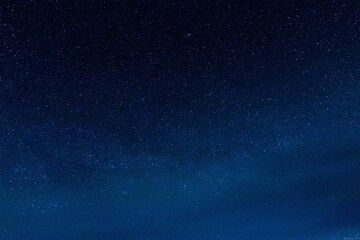 night clear sky full of stars. 