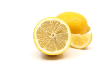 Fototapeta na wymiar lemon isolated on white