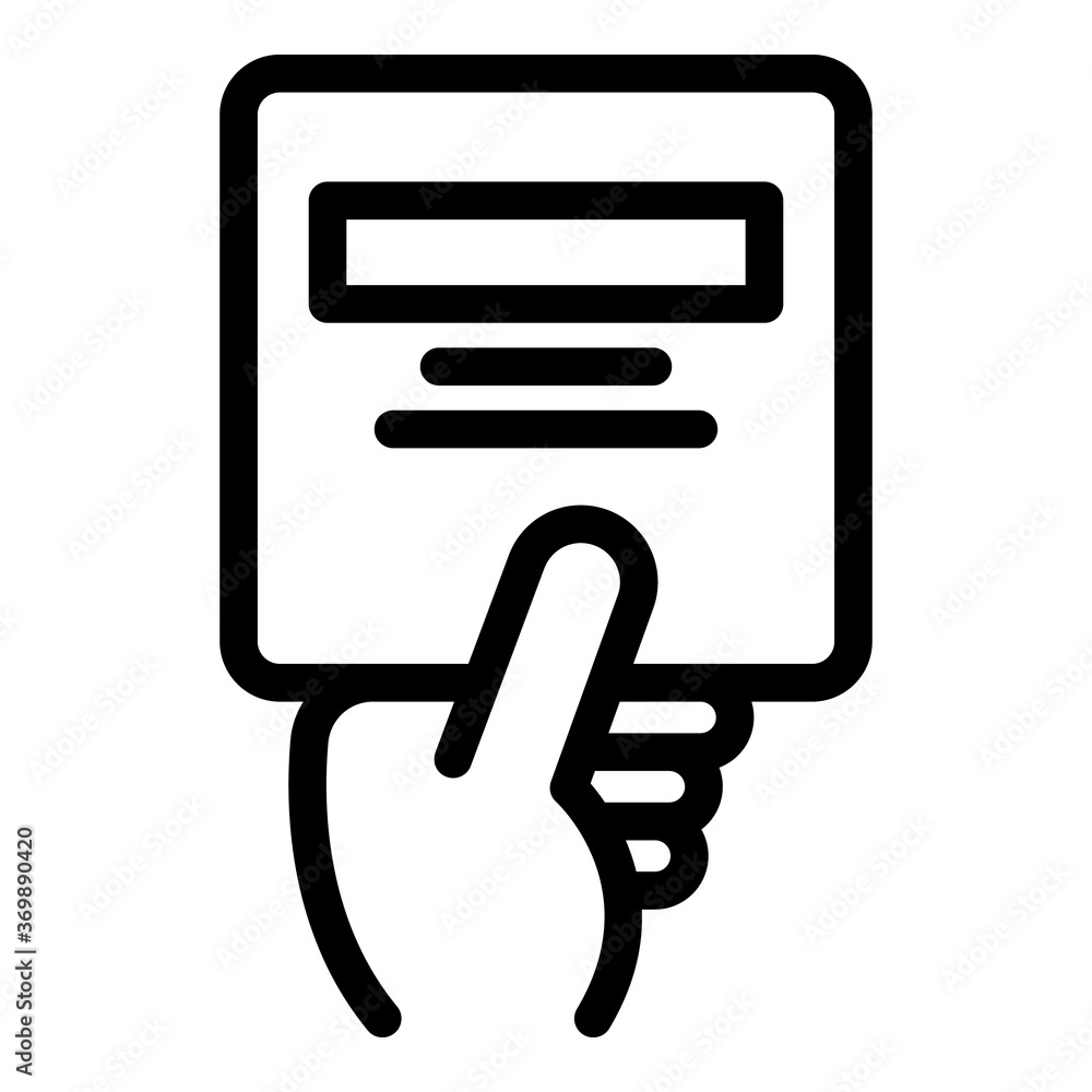 Aufkleber storage card icon. outline storage card vector icon for web design isolated on white background
