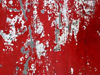 red paint background