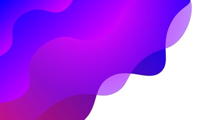 Colorful fluid abstract background. Modern color gradient. Simple and minimalist texture design. Wave concept. Eps 10 vector