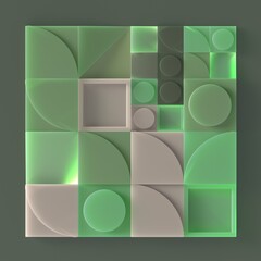 Abstract Grid Pattern
