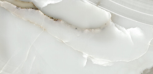 Onyx white crystal marble background with icy, polished quartz stone background, natural breccia...