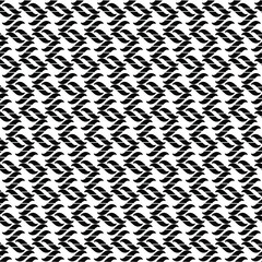 Vector abstract transparent geometric black and white seamless pattern background tile 