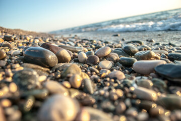 stones by the sea