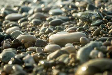 Obraz premium stones by the sea
