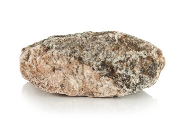 Obraz premium a piece of stone on a white background