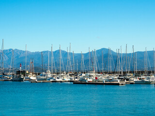 Fototapeta premium harbour of corsica