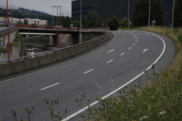 Road close to Bilbao