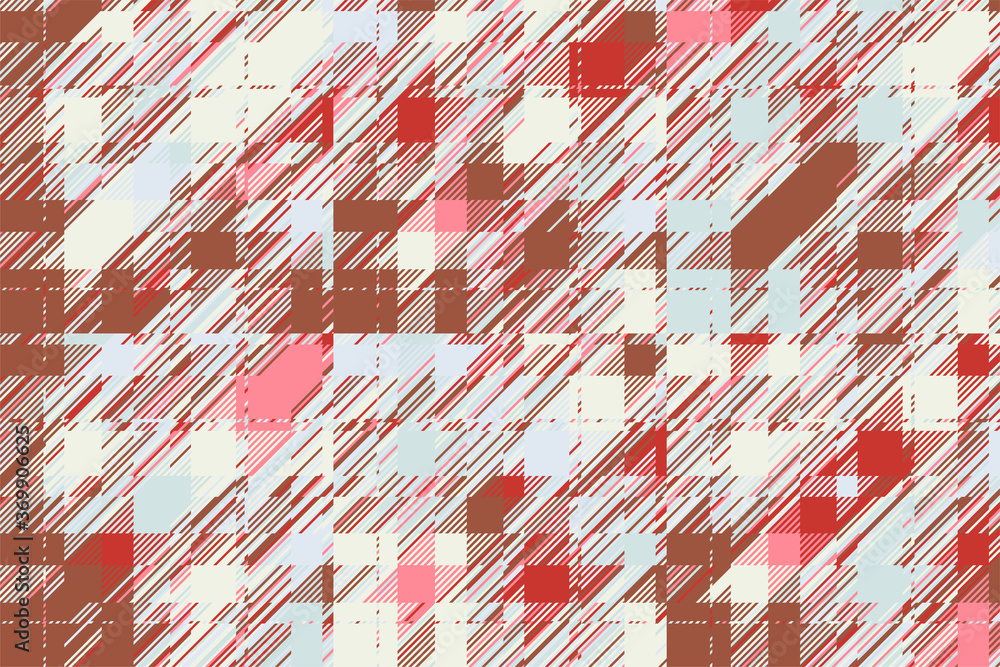 Poster modern glitch background. color geometric abstract pattern vector.