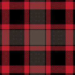 Pixel background vector design. Modern seamless pattern plaid. Square texture fabric. Tartan scottish textile. Beauty color madras ornament.