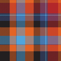 Tartan scotland seamless plaid pattern vector. Retro background fabric. Vintage check color square geometric texture.